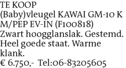 Voorbeeldafbeelding van de advertentie, (Id: 1959625)