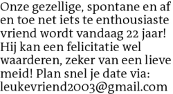 Voorbeeldafbeelding van de advertentie, (Id: 1961486)
