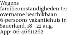 Voorbeeldafbeelding van de advertentie, (Id: 1968078)