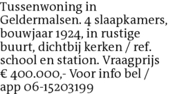 Voorbeeldafbeelding van de advertentie, (Id: 1975439)