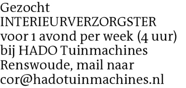 Voorbeeldafbeelding van de advertentie