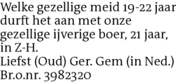Voorbeeldafbeelding van de advertentie, (Id: 1990791)