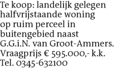 Voorbeeldafbeelding van de advertentie, (Id: 1996847)