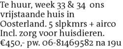 Voorbeeldafbeelding van de advertentie, (Id: 2025868)