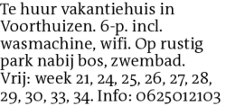 Voorbeeldafbeelding van de advertentie, (Id: 2038954)