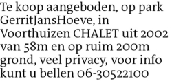 Voorbeeldafbeelding van de advertentie, (Id: 2053107)