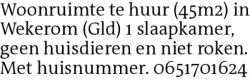 Voorbeeldafbeelding van de advertentie, (Id: 2053823)