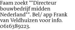 Voorbeeldafbeelding van de advertentie, (Id: 2068149)