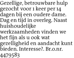 Voorbeeldafbeelding van de advertentie, (Id: 2070458)