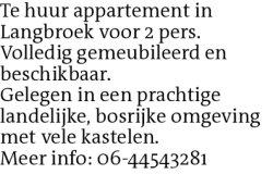 Voorbeeldafbeelding van de advertentie, (Id: 2073221)