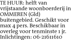 Voorbeeldafbeelding van de advertentie, (Id: 2078206)