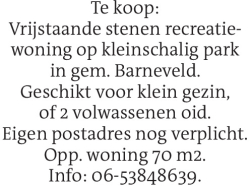 Voorbeeldafbeelding van de advertentie, (Id: 1961437)