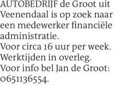 Voorbeeldafbeelding van de advertentie, (Id: 2038972)